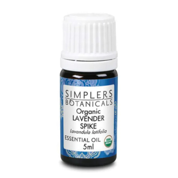 Ефірна олія лаванди, Organic Lavender Spike, Simplers Botanicals, 5 мл