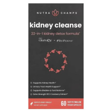 Очищення нирок, NutraChamps Kidney Cleanse, 60 веганських капсул