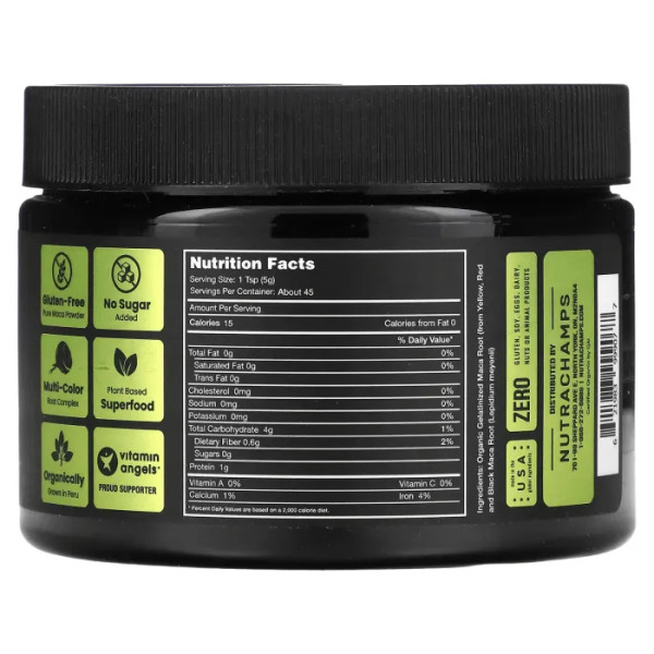 Мака перуанська порошок, Maca Powder, NutraChamps, 227