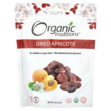 Курага, Dried Apricots Organic Traditions, 227 г