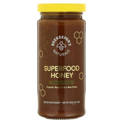 Мед із суперфудами, Beekeeper's Naturals Superfood Honey, 330 г