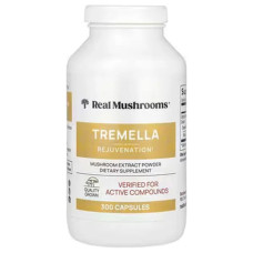 Тремелла, Real Mushrooms Tremella, 300 веганських капсул