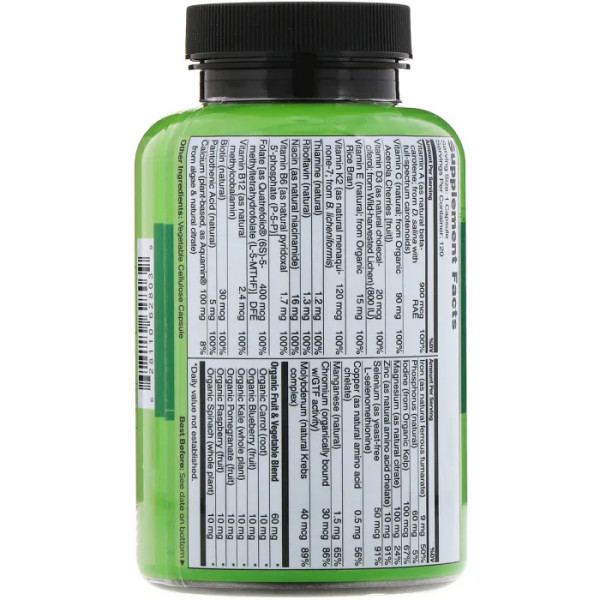 Мультивітаміни для жінок, Multivitamin for Women, NATURELO, 1 в день, 120 капсул