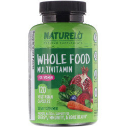 Мультивітаміни для жінок, NATURELO Whole Food Multivitamin for Women, 120 капсул