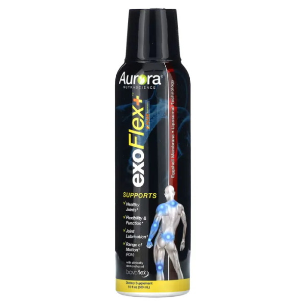 Здоров'я суглобів, Exo Flex + Vitamin C, Aurora Nutrascience, ліпосомальний комплекс, 300 мл
