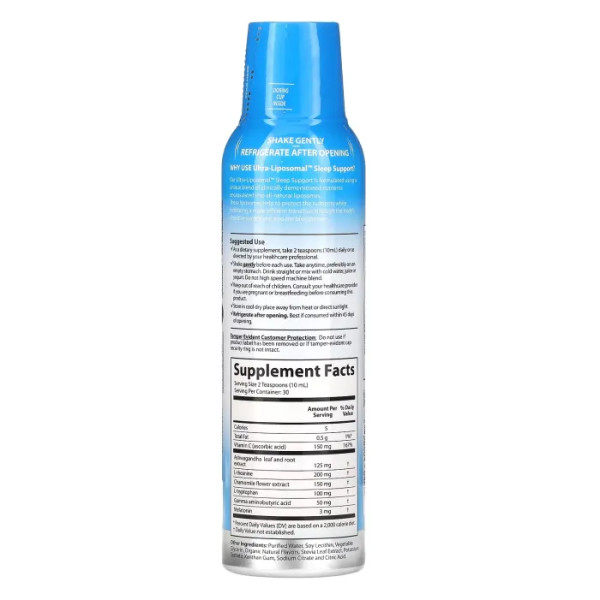 Ультраліпосомальна підтримка сну, Ultra-Liposomal Sleep Support, Aurora Nutrascience, 300 мл