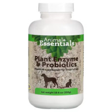 Пробіотики для собак та кішок рослинні, Animal Essentials Probiotics for Dogs + Cats, 300 г