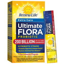 Пробіотик 200 млрд, Renew Life Пробіотик, 7 пакетиків (23,1 г)