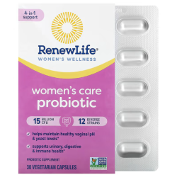 Пробиотик для женщин, Renew Life Probiotics for Women, 30 капсул