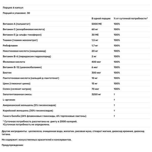 Підтримка чоловічого здоров'я, ArginMax, Daily Wellness Company, 180 капсул