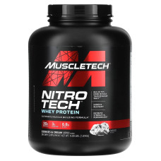 Сироватковий протеїн печиво та вершки, Muscletech, 1,80 кг