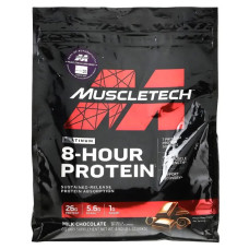 Протеїн, 8 годин засвоєння, смак молочного шоколаду MuscleTech Platinum 8 Hour Protein 2.09 кг