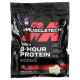 Протеїн, 8-годинне засвоєння, Platinum, 8-Hour Protein, MuscleTech, смак ванільного пирога, 2,08 кг