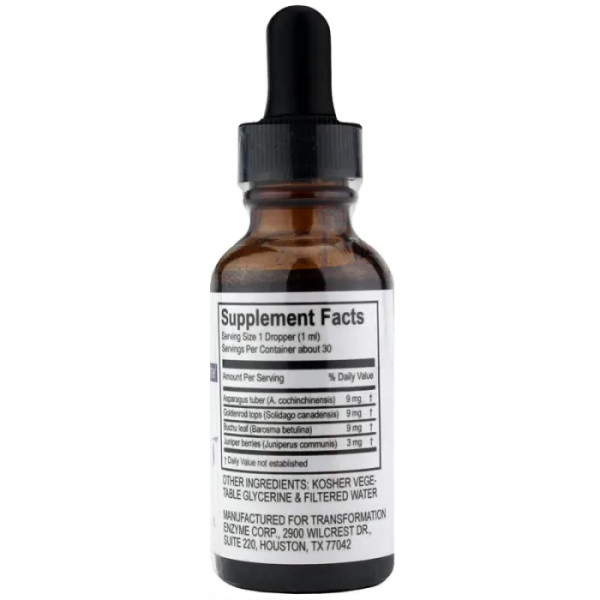 Підтримка нирок, K-Drain, Transformation Enzymes, рідина, 29,574 мл