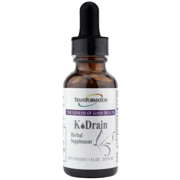 Підтримка нирок, K-Drain, Transformation Enzymes, рідина, 29,574 мл