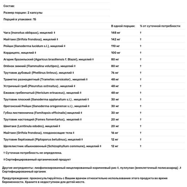 Підтримка імунітету, Mushrooms, MyCommunity, Fungi Perfecti, Host Defense Mushrooms, 30 капсул