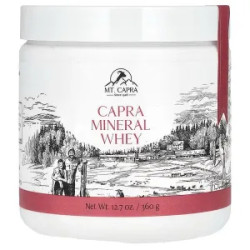 Минеральная сыворотка из козьего молока, Mt. Capra Capra Mineral Whey, 360 г