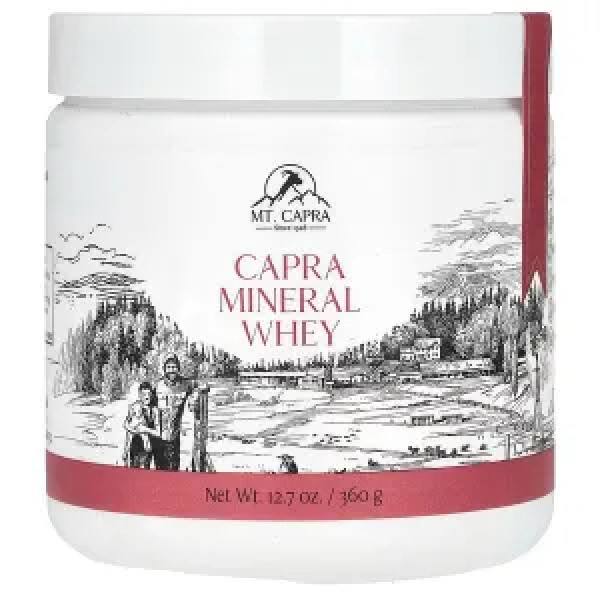 Мінерали козячої сироватки, Capra Mineral Whey, Mt. Capra, 360 г