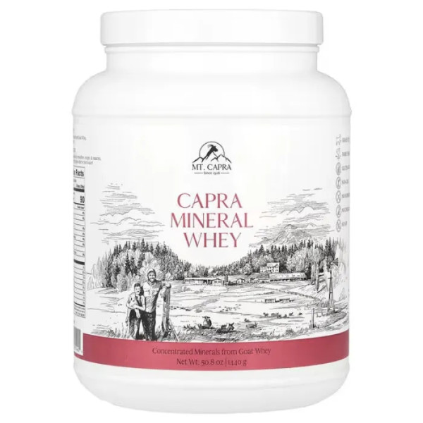 Мінерали козячої сироватки, Capra Mineral Whey, Mt. Capra, 1440 г