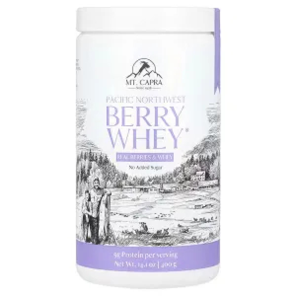 Протеїновий коктейль, Pacific Northwest Berry Whey, Mt. Capra, 400 г