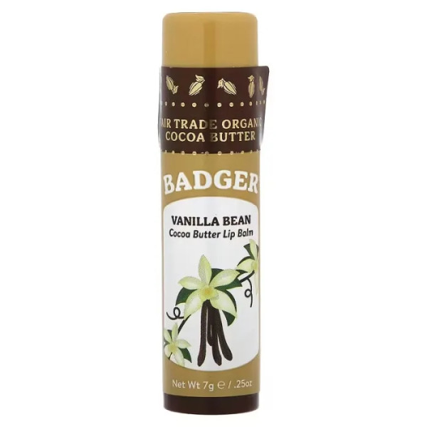 Бальзам для губ (ваніль), Lip Balm, Badger Company, 7 г