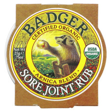 Мазь з арнікою, Badger Company Arnica Blend, (21 г)