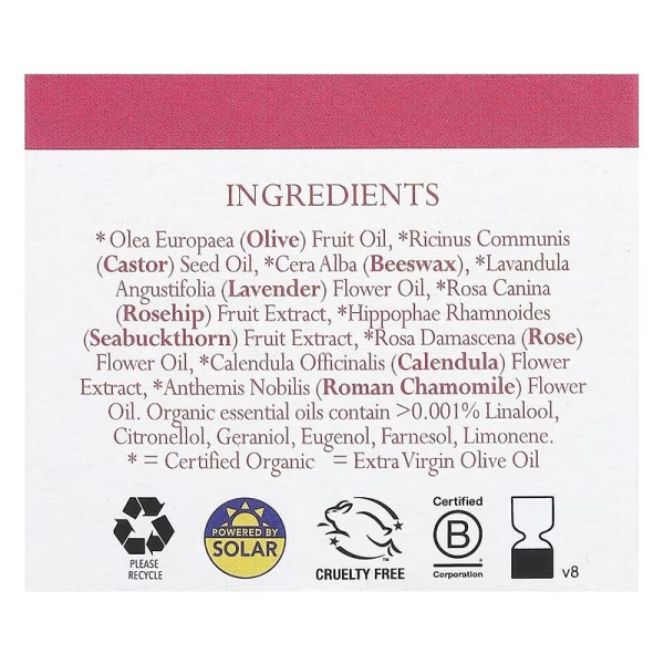 Зволожуюче бальзам, дамаська троянда, Badger Company, 28 г