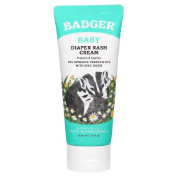 Крем от опрелостей с календулой и пчелиным воском, Badger Company Diaper Cream, 87 мл