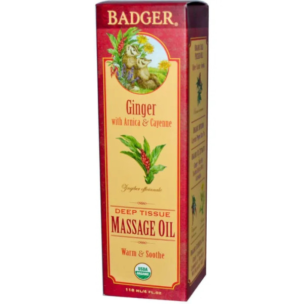Масло для глибокого масажу, Badger Company, 118 мл