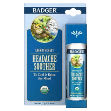 Бальзам від головного болю, 17 г, Badger Company Headache Soother, заспокійливий засіб