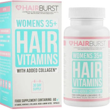 Вітаміни для волосся для жінок 35+, Hairburst Hair Vitamins, 60 капсул