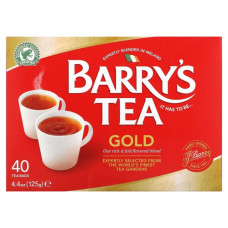 Чорний чай, Barry's Tea Gold Blend, 40 пакетиків, 125 г