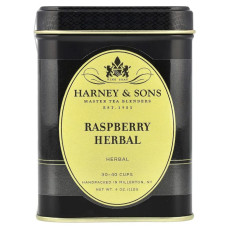 Чай трав'яний малина без кофеїну, Harney and Sons Raspberry Herbal Tea, 112 г