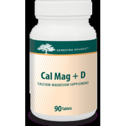 Кальций магний и витамин D, Genestra Brands Cal Mag D, 90 таблеток