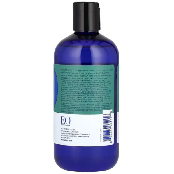 Піна для ванни, Евкаліпт та Лимон, Bubble Bath, EO Products, відновлююча, 355 мл