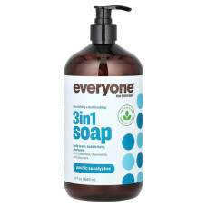 Піна шампунь гель 3 в 1, Soap For Everybody Everyone, тихоокеанський евкаліпт, 946 мл