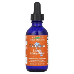 Літій, рідкий концентрат, Lithium Eidon Ionic Minerals, 60 мл