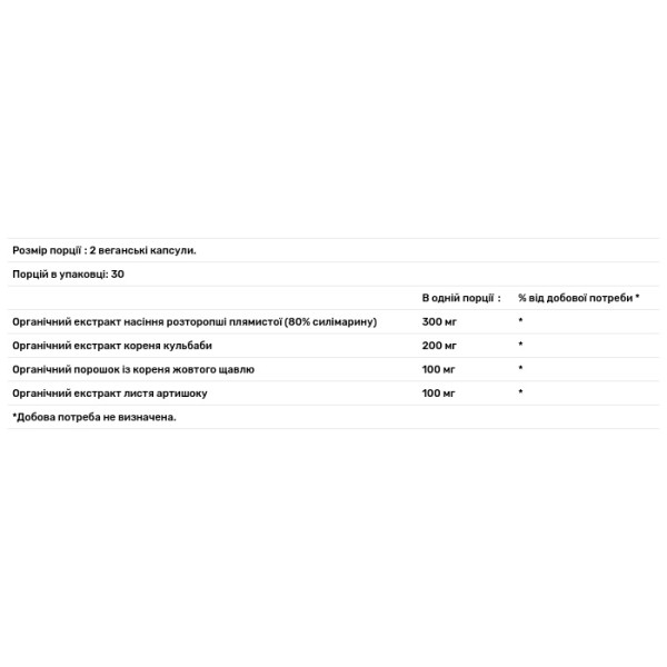 Очищення печінки, Liver Cleanse, Pure Co., з розторопшою, кульбабою, артишоком та щавлем, органік, 60 веганських капсул