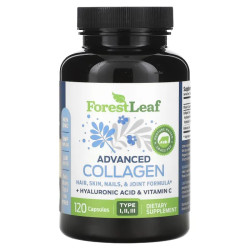 Колаген, Advanced Collagen Forest Leaf, 120 капсул