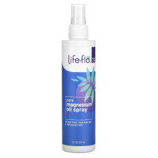 Магниевая оливая, Life Flo Health Magnesium Oil, чистая, спрей, 237 мл.