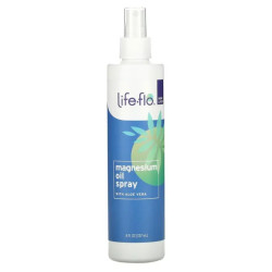 Спрей с магниевым маслом и алоэ вера, Life Flo Health Magnesium Oil Spray, 237 мл