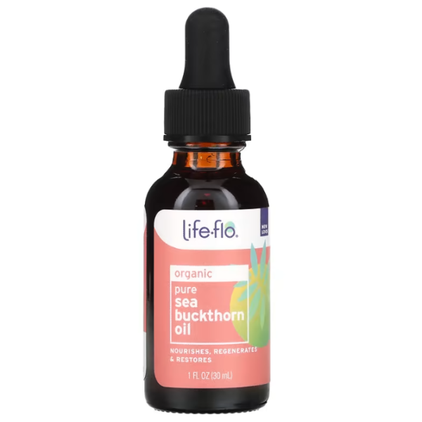 Масло обліпихи для шкіри, Sea Buckthorn Oil, Life Flo Health, чисте, без запаху, 30 мл