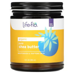 Масло ши для кожи, Life Flo Health Organic Pure Shea Butter, чистое, органическое, 266 мл.