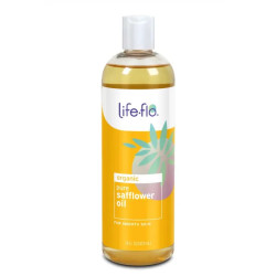 Сафлорова олія для шкіри, Life Flo Health Safflower Oil, чиста, без запаху, 473 мл.