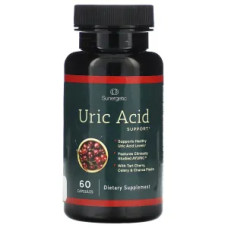 Підтримка сечової кислоти, Sunergetic Uric Acid Support, 60 капсул