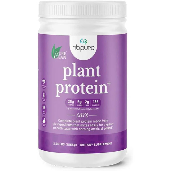 Рослинний протеїн, Plant Protein+, NB Pure, 1065 гр