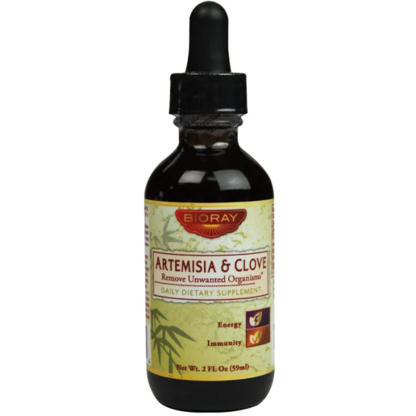 Полин і гвоздика, Artemisia & Clove, Bioray Inc., 59 мл