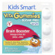 Омега-3 риб'ячий жир, для дітей, Kids Smart®, Vita Gummies, Brain Booster, Sugar-Free, Ages 2+, Bioglan, підтримка навчання, пам'яті та концентрації, від 2 років, без цукру, смак фруктів, 27 жувальних цукерок