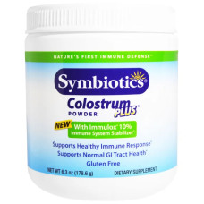 Колострум порошок, Symbiotics Colostrum Plus, 180 г