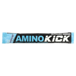 Аминокислоты с электролитами, вкус голубая малина, NutraBio Amino Kick, 1 стик 9 г